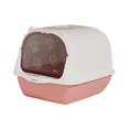 thumbnail image 1 of Hooded Cat Litter Box, Hooded Cat Litter Box, Fully Enclosed Cat Litter Box with Pink, 1 of 9