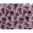 thumbnail image 5 of oneOone Georgette Viscose Pink Fabric Cactus Craft Projects Decor Fabric Printed By The Yard 42 Inch Wide, 5 of 5