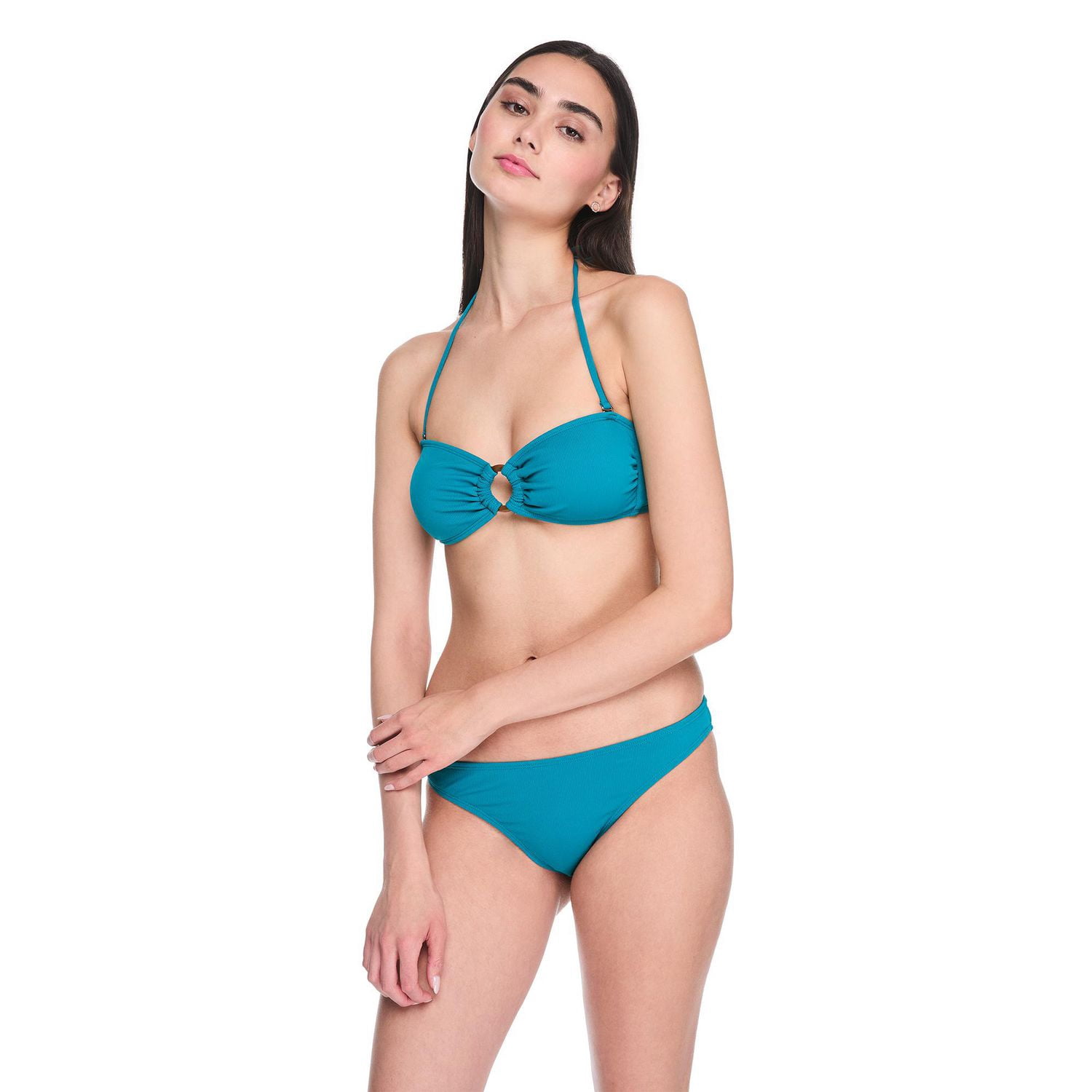 Haut de bikini avec anneau en O No Boundaries pour femmes