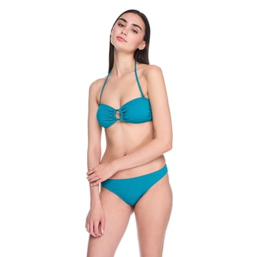 No Boundaries Women's O-Ring Bikini Top