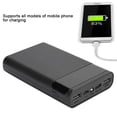 thumbnail image 4 of Portable DIY Power Bank Box with LCD Display, 2 USB Output, Micro and Type C Input, No Welding Power Case Kit for 4x  Battery, 4 of 8