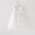 thumbnail image 3 of Toddler Girls Sleeveless Holiday Party Mesh Dress for and Dance Performances, 3 of 4
