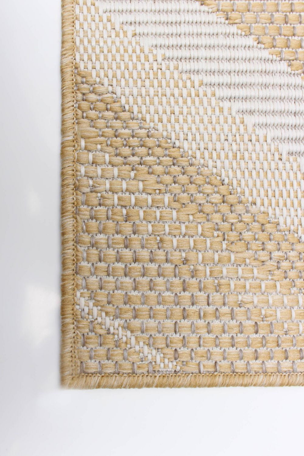 ECARPET Tapis d'Extérieur pour Patio, Terrasse, Jardin, Camping, Imperméable, Collection Veranda Modern