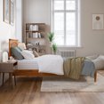 thumbnail image 3 of Becket Lit Plateforme Bas en Bois Simple TG, Couleur Caramel Pâle, 3 of 27