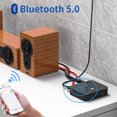 thumbnail image 4 of ZheElen Adaptateur Audio 3,5 mm Commutateur Ordinateur Portable Tablette Télécommande Récepteur Compatible Bluetooth Boîte de Commutation Convertisseur Fournitures Multimédias, 4 of 7