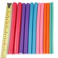 thumbnail image 2 of Hair Foam Curler Roller Set 10 Twist Curls Flexi Rods Reusable Cable Ties/Wrap to Organize Cords Length 9.5" Random Color, 2 of 7