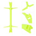 thumbnail image 4 of Spptty Soccer Training Aids, Football Training Tool,2pcs Football Soccer Agility Speed Training Aids Adjustable Hurdles Yellow, 4 of 8