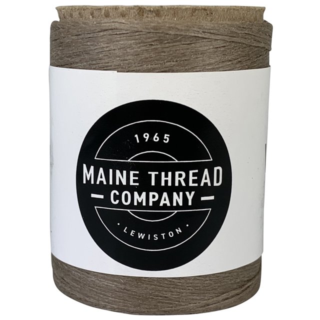 Maine Thread 0.020" Waxed Poly Cord 1 Ply - Mocha