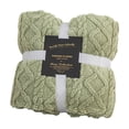 thumbnail image 4 of Crochet Throw Blankets Lightweight Plush Soft Ice Blanket Breathable Temperature Controlled Air Conditioning Blanket In Summer Suitable for Constant Temperature Blanket In Air Conditioned Room, 4 of 9