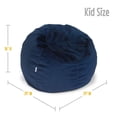 thumbnail image 4 of Fauteuil poire ComfyKids® pour enfants, 4 of 5