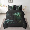 thumbnail image 2 of YST Watercolor Butterfly Comforter Set, Bohemian Tie Dye, 7-Piece, Full Size, 2 of 4
