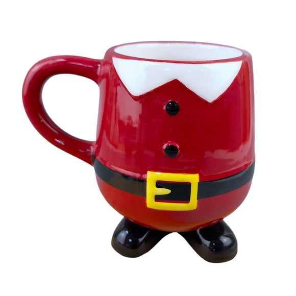 Tasse à Café de Noël en Céramique Isolée pour Boissons Chaudes Festives et Tasse de Thé Douillette pour la Maison