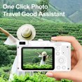 thumbnail image 4 of Lksixu Mini Digital Camera.4-inch 1080P Front And Rear Camera 8x Digital Zoom Capables Of Photos Recording Videos Photography Student Camera With Bracket digital cameras Electronics for Home Office, 4 of 8
