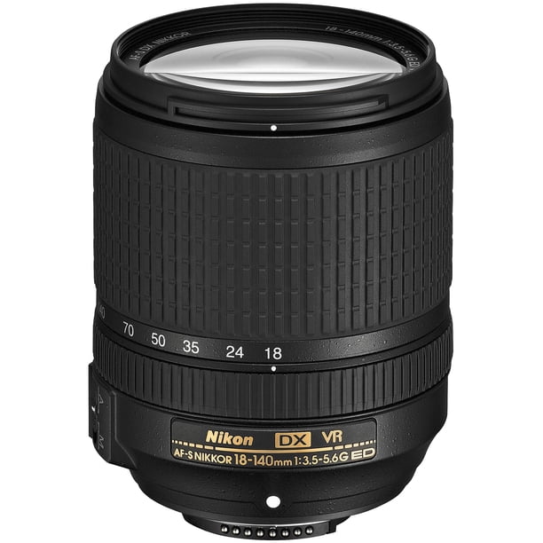 デジタルカメラ Nikon D7500 18-140mm / 70-300mm Nikon D7500 DSLR Camera with 18-140mm + 70-300mm Lens + 2 Pcs