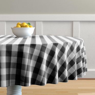 Fabstyles Country Check Nappe Décor de ferme pour une utilisation intérieure/extérieure, pique-niques, barbecues, repas-partage, événements d'été, salon et salle à manger