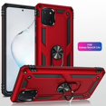 thumbnail image 2 of Étui de Protection Hybride Robuste pour Samsung Galaxy Note 10 Lite, Étui A12 M52, Support Anneau, Étui pour Sam A51 A71 A53 A72 Capa Noir pour Galaxy A71, 2 of 6