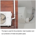 thumbnail image 5 of Unique Bargains 8cmx12m Non-Adhesive Protector Wrap Pipe Protective Tape White 3Pack, 5 of 5