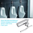 thumbnail image 4 of TOPINCN Urinal Valve, Urinal Flush Valve, Brass Wall Mounted Bathroom Infrared Intelligent Automatic Sensor Toilet Urinal Flush Valve, 4 of 8