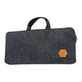 thumbnail image 1 of funtasica 87 Key Keyboard Case for Mechanical Keyboards Gaming PC Keyboard Storage Bag Dark Gray, 1 of 9
