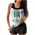 thumbnail image 1 of Birdeem Ensembles de Bikinis pour Femmes Dames Mode Multicolore Rétro Imprimé Fleur Feuille Maillots de Bain Bretelles Femmes Maillot de Bain Deux Pièces, 1 of 12