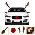 thumbnail image 2 of Siruishop Auto Reindeer Antlers Decoration Easy Installation Vehicle Decoration Auto, 2 of 11