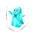 thumbnail image 3 of F 3D Printed Ghost Gear Cube Toy For Kids All Ages Fun Puzzle Fidget Gear Rotating Magic Cube Brain Teaser Game Stress Relief Gift For Teens Adults 85G, 3 of 4