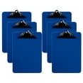 thumbnail image 1 of Davis Group Plastic Clipboard, Spring Clip, Blue, 6 pack, 1 of 3
