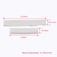 thumbnail image 4 of BQLZR 12 String Folk Guitar String Bridge Bone Saddle and Nut, 4 of 5