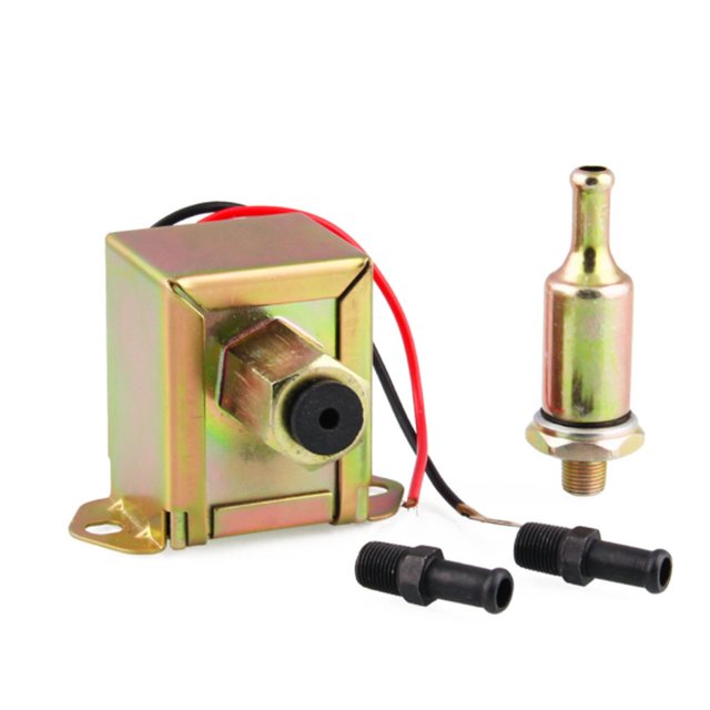 Thinsony Metal 12V Auto Electric Fuel Pump Portable Detachable Replacement Professional Universal Automotive Vehicle Oil Pumps