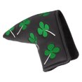 thumbnail image 4 of Golf Putter Head Cover, Thick Plush Lining Protective Golf Blade Putter Cover  for Outdoor White,Black, 4 of 7