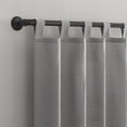 thumbnail image 4 of Mainstays 2-Pack Jensen Tab Top Semi-Sheer Window Curtains Panel Pair, 4 of 6