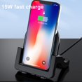 thumbnail image 3 of Wireless Charger Magnetic 15W Fast Charging Desktop Vertical Wireless Charger Mobile Phone Holder for, 3 of 10