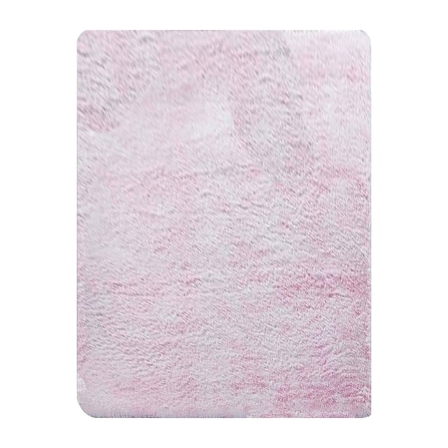TopLLC Solid Color Plush Carpet Thickened Silk Wool Living Room Carpet Bedroom Carpet In Stock