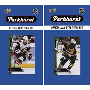 C&I Collectables 16COYOTESTS NHL Phoenix Coyotes 2016 Parkhurst Team Set and an all-star set