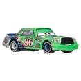 thumbnail image 4 of Disney and Pixar Cars Radiator Springs Rally Race 200 Lightning McQueen & Chick Hicks 2-Pack, Set of 2 1:55 Scale Die-Cast Toy Vehicles, 4 of 6