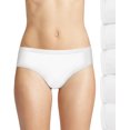 thumbnail image 1 of Hanes Femmes Hipster en Coton Respirant Ultime, Lot de 6, 5, 1 of 1