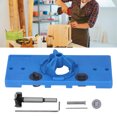 thumbnail image 1 of Hinge Drilling Guide Locator, Hinge Hole Saw Jig ABS  For   Drills, 1 of 8