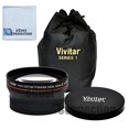 thumbnail image 1 of Vivitar Pro Series Objectif Grand-Angle Haute Définition 62 mm 0,43x pour Toutes les Caméras + Chiffon en Microfibre eCostConnection, 1 of 3