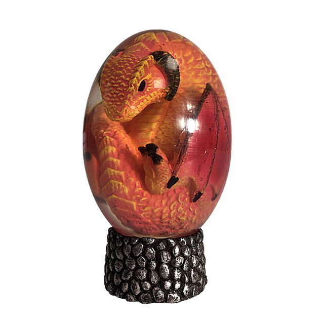 Dinosaur Egg Decoration Mysterious Resin Craft for Desktop Decor