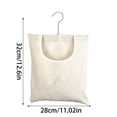 thumbnail image 3 of TACILIP Clothes Clip Storage Bag Made Of Canvas Hanging Clothes Hanger Hanging Bag Clothes Clip Storage Bag Clothes Drying Clip Rotatable, Gifts for Men, 3 of 5