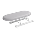 thumbnail image 3 of facefd Small Folding Ironing Board Ironing Foldable Legs Easily Store Cuffs Neckline for Home Silver, 3 of 9