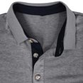 thumbnail image 3 of Dvkptbk T-Shirt à Manches Courtes pour Hommes, Mode Décontractée, Col Rabattu, Chandail à Boutons, en Liquidation, 3 of 3