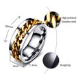 thumbnail image 4 of Couple Rings Rotatable Beer Opener Bottle Opener Rings 2Pcs/4Pcs Fashion Couple Rings Stainless Steel Ring Rotatable Bottle Opener Party Ring Versatile Beer Bottle Openers, 4 of 7