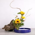 thumbnail image 2 of ese Ikebana/ Forme Ronde/ - 33 cm Bleu Marine 33 cm, 2 of 8