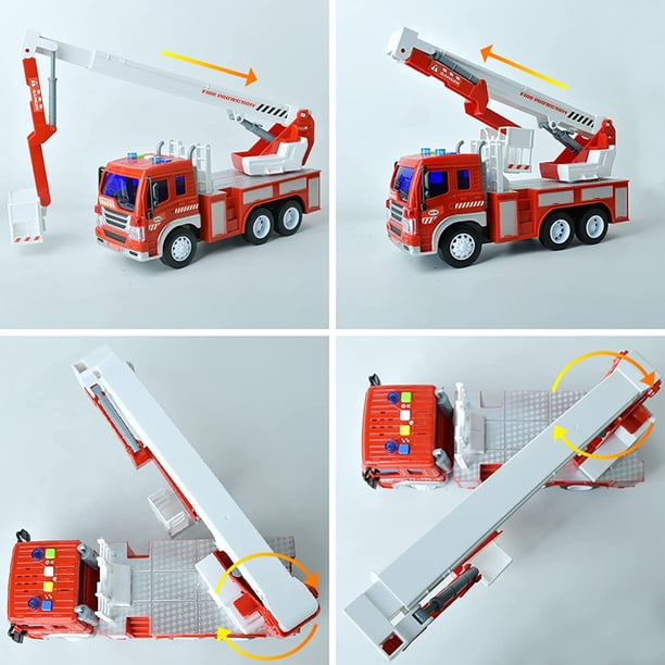 Siku 6326 – Set D'urgence Pompiers Et Ambulance, 3 Véhicules Métal/plastique, échelle Tournante, Pneus Caoutchouc, Jouet Collection 3 Ans+