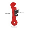 thumbnail image 3 of Binwennn Can Top Opener Toastmaster Can Opener Opener Rose Multifunctional Bottle Red Kitchen Gadget Portable Can Opener For Emergency Party Can Opener Manual Metal Red Kitchen, 3 of 7