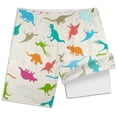 thumbnail image 3 of Hiiyo Big Boys Dinosaur Print Compression Liner Swim Trunks Board Shorts, 3 of 4