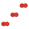 thumbnail image 1 of Maytalsory Easy To Clean Pet Mat Variety Of Styles Dog Accessory Safe And Non-toxic Red 3Set, 1 of 6