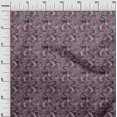 thumbnail image 3 of oneOone Polyester Spandex Purple Fabric Tropical Craft Projects Decor Fabric Printed By The Yard 56 Inch Wide, 3 of 5