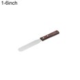 thumbnail image 2 of Neinkie Straight and Angled Icing Spatula - Cake Frosting Spatula - High Grade Stainless Steel | Baking and Cake Decorating Supplies - Multipurpose Use for Home, Kitchen or Bakery, 2 of 7